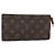 LOUIS VUITTON Monedero Accesorio Monogram Bucket GM Auténtico 156976 Monograma
