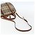 Bolsa de mão Nova Check em PVC da BURBERRY 2 vias Bege Ouro Auth fm4955 Dourado - vista 9