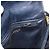 CHANEL Borsa a Spalla Matelassé in Pelle di Agnello Blu Navy Oro CC Auth 156505 D'oro - vista 24