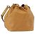 Noe LOUIS VUITTON Borsa a Spalla Petit Noé Epi Gialla M44109 LV Auth ka711 Giallo
