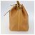 Noe LOUIS VUITTON Borsa a Spalla Petit Noé Epi Gialla M44109 LV Auth ka711 Giallo - vista 4