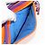 Borsa a vita GUCCI in nylon blu argento 752102 Auth BA8729V - vista 20