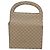 Céline Borsa a mano in tela Macadam CELINE PVC beige oro Auth mr1651 D'oro - vista 2