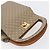 Céline Borsa a mano in tela Macadam CELINE PVC beige oro Auth mr1651 D'oro - vista 6