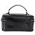 Borsa a mano Vanity Bamboo GUCCI in pelle verniciata nera e oro 032 1705 0150 Auth 151500 Nero D'oro - vista 2