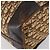 Borsa Boston in tela Trotter Christian Dior Beige Oro Auth 154737 - vista 10