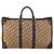 Borsa Boston in tela Trotter Christian Dior Beige Oro Auth 154737 - vista 13