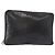 Autre Marque Borsa clutch in pelle Intrecciato Bottega Veneta nera Auth bs31360