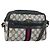 Gucci Borsa a Spalla GG Supreme Sherry Line PVC Navy Gold 010 378 Auth 155553 D'oro Blu navy