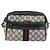 Gucci Borsa a Spalla GG Supreme Sherry Line PVC Navy Gold 010 378 Auth 155553 D'oro Blu navy - vista 13