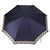 Paraguas plegable de lona Zucca FENDI azul marino Auth am9874 - vista 2