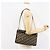 Bolsa de Ombro em Lona Trotter Christian Dior Azul Auth 156000 Azul marinho - vista 19