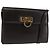 Borsa a Spalla Gancini in Pelle Marrone Auth BA6800 di Salvatore Ferragamo