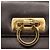 Borsa a Spalla Gancini in Pelle Marrone Auth BA6800 di Salvatore Ferragamo - vista 18