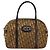 Borsa a mano in tela Trotter Christian Dior marrone oro Auth 146427 - vista 13