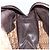 Borsa a mano in tela Trotter Christian Dior marrone oro Auth 146427 - vista 19