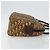 Borsa a mano in tela Trotter Christian Dior marrone oro Auth 146427 - vista 3
