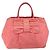 PRADA Borsa a mano in nylon rosa oro Auth 147140 D'oro - vista 13