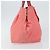 PRADA Borsa a mano in nylon rosa oro Auth 147140 D'oro - vista 4