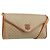 Céline Borsa a Spalla in Tela Macadam CELINE PVC Beige Oro Auth BA6573 D'oro