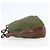 Borsa a spalla con catena Prada in nylon khaki Auth bs29881 Cachi - vista 3