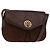Borsa a Spalla in Pelle Scamosciata Embossata VALENTINO Marrone Oro Auth BA6617 D'oro