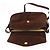 Borsa a Spalla in Pelle Scamosciata Embossata VALENTINO Marrone Oro Auth BA6617 D'oro - vista 10