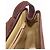 Borsa a Spalla in Pelle Scamosciata Embossata VALENTINO Marrone Oro Auth BA6617 D'oro - vista 18
