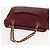 BALLY V Stitch Catena Borsa a Mano in Pelle di Agnello Bordeaux Oro Auth bs29487 D'oro Bordò - vista 7