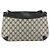 Borsa a Spalla Gucci GG Canvas Sherry Line in Pelle PVC Blu Navy e Rossa Auth 146144 Rosso - vista 2