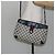 Borsa a Spalla Gucci GG Canvas Sherry Line in Pelle PVC Blu Navy e Rossa Auth 146144 Rosso - vista 22