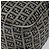 Sac à main en toile Zucchino FENDI bleu marine argent authentique am9266 Argenté - vue 15
