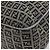 Sac à main en toile Zucchino FENDI bleu marine argent authentique am9266 Argenté - vue 16