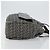 Sac à main en toile Zucchino FENDI bleu marine argent authentique am9266 Argenté - vue 3
