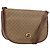 Gucci Borsa a Spalla Micro GG Supreme PVC Marrone Oro 004 113 0363 Auth bs29936 D'oro