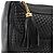 BALLY Borsa a Spalla in Pelle Nera e Oro Auth BA6625 Nero D'oro - vista 10