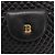 BALLY Borsa a Spalla in Pelle Nera e Oro Auth BA6625 Nero D'oro - vista 17