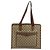 Borsa tote in PVC beige e rosso della linea Sherry GG Supreme di GUCCI 89 02 997 Auth am9191 - vista 13