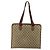 Borsa tote in PVC beige e rosso della linea Sherry GG Supreme di GUCCI 89 02 997 Auth am9191 - vista 2