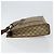 Borsa tote in PVC beige e rosso della linea Sherry GG Supreme di GUCCI 89 02 997 Auth am9191 - vista 4
