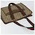 Borsa tote in PVC beige e rosso della linea Sherry GG Supreme di GUCCI 89 02 997 Auth am9191 - vista 6