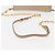 Miu Miu Portafoglio a Catena in Pelle Beige Nero Oro Auth bs29776 D'oro - vista 7