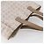 CHANEL Nuova linea di viaggio Borsa Tote in Nylon Beige CC Auth th6420 - vista 6