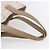 CHANEL Nuova linea di viaggio Borsa Tote in Nylon Beige CC Auth th6420 - vista 7
