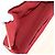 CHANEL V Stitch Flap Borsa a Spalla con Catena Cotone Rosso Argento CC Auth bs29952V - vista 11