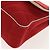 CHANEL V Stitch Flap Borsa a Spalla con Catena Cotone Rosso Argento CC Auth bs29952V - vista 16