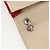 CHANEL V Stitch Flap Borsa a Spalla con Catena Cotone Rosso Argento CC Auth bs29952V - vista 22