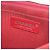 CHANEL V Stitch Flap Borsa a Spalla con Catena Cotone Rosso Argento CC Auth bs29952V - vista 23