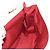 CHANEL V Stitch Flap Borsa a Spalla con Catena Cotone Rosso Argento CC Auth bs29952V - vista 25