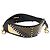 FENDI Monster Studs Tracolla in Pelle 31,5""-39,4"" Nero Oro Auth am9364 D'oro